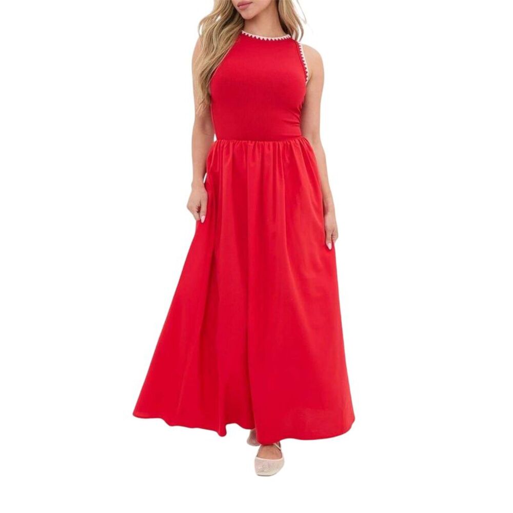 I Saw It First Womens/Ladies Midaxi Dress / Red